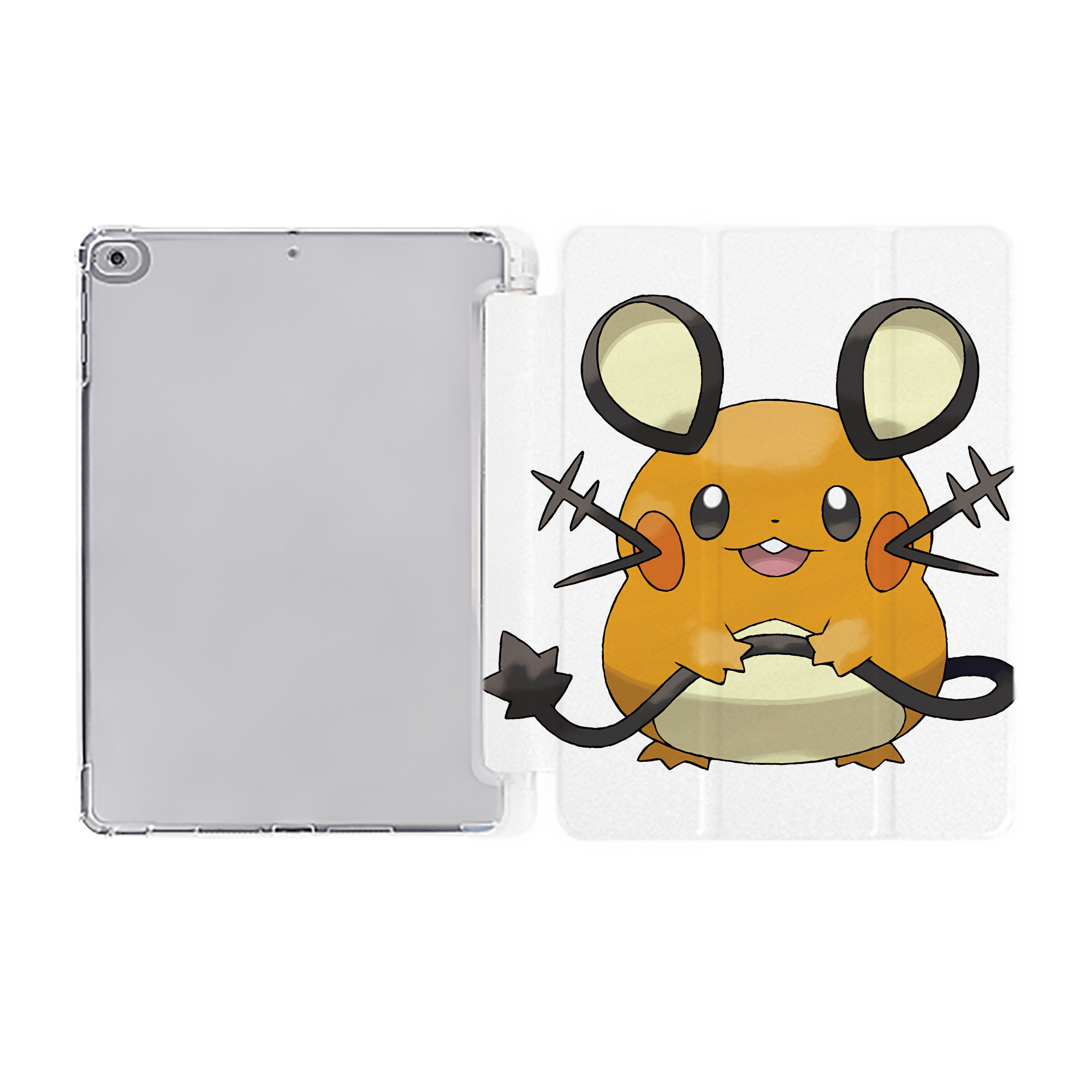 （画像用） ポケットモンスター Pokémon IPad ケース ペン収納付き 三つ折りスタンド PUレザー×シリコン 対応機種9.5/10.5/10.9インチ